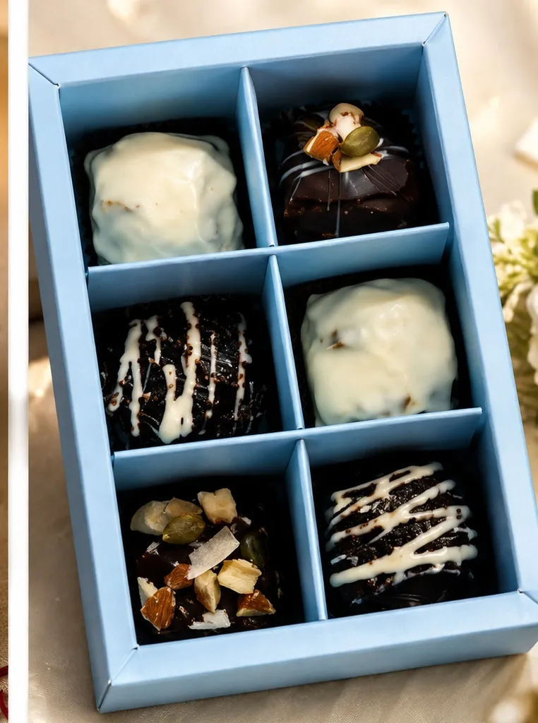 6-Piece Chocolate Treat Box